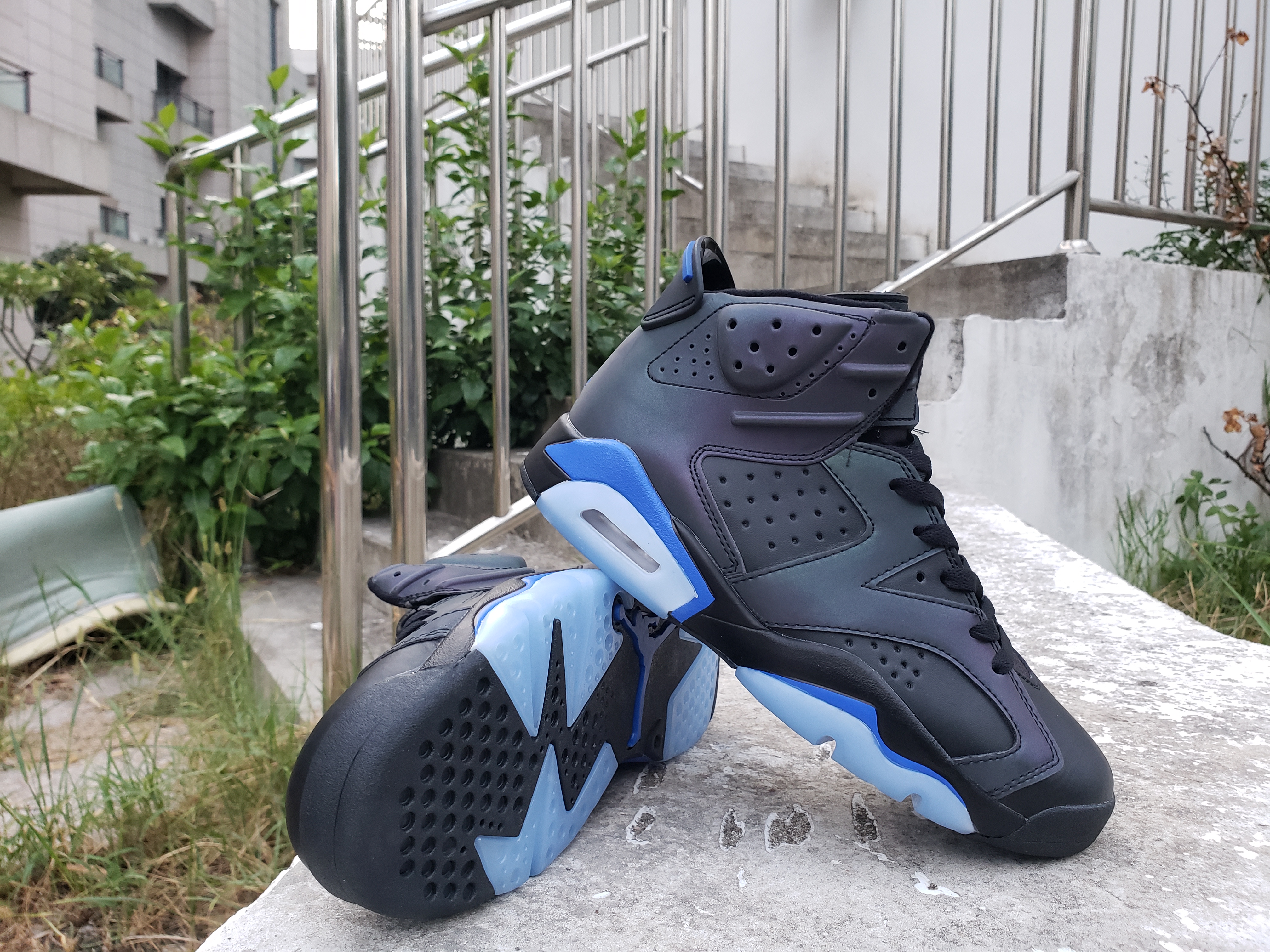 jordan air jordan 6 retro - Fluor Negro