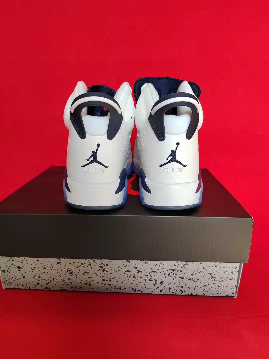 jordan air jordan 6 retro - Blanco Azul