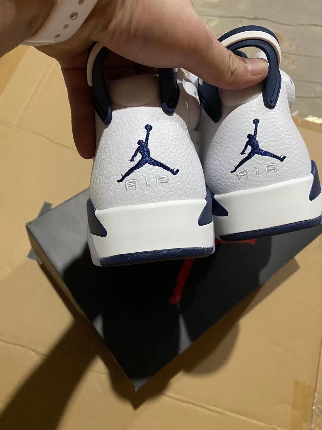 jordan air jordan 6 retro - Blanco Azul