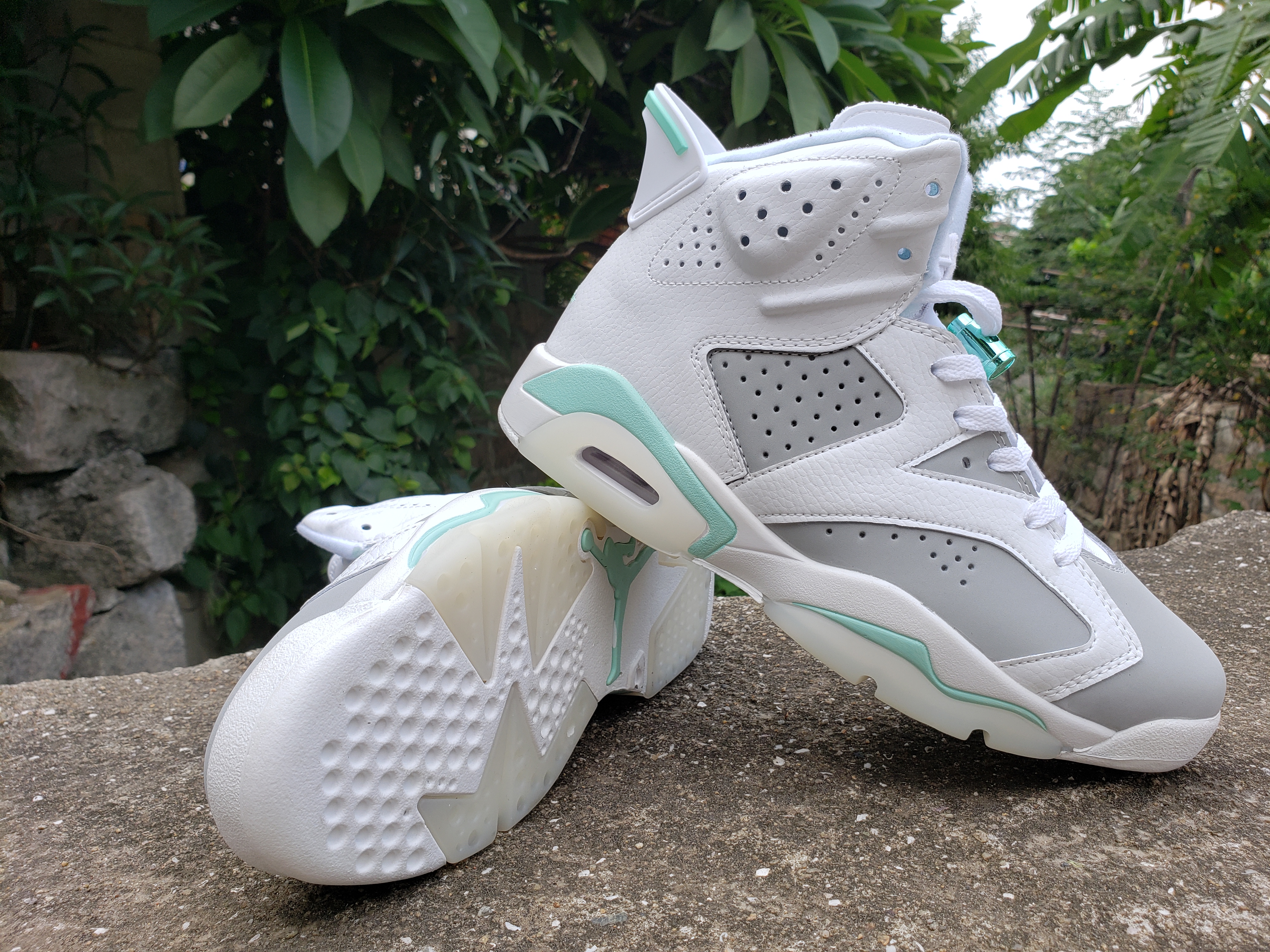 jordan air jordan 6 retro - Blanco Gris