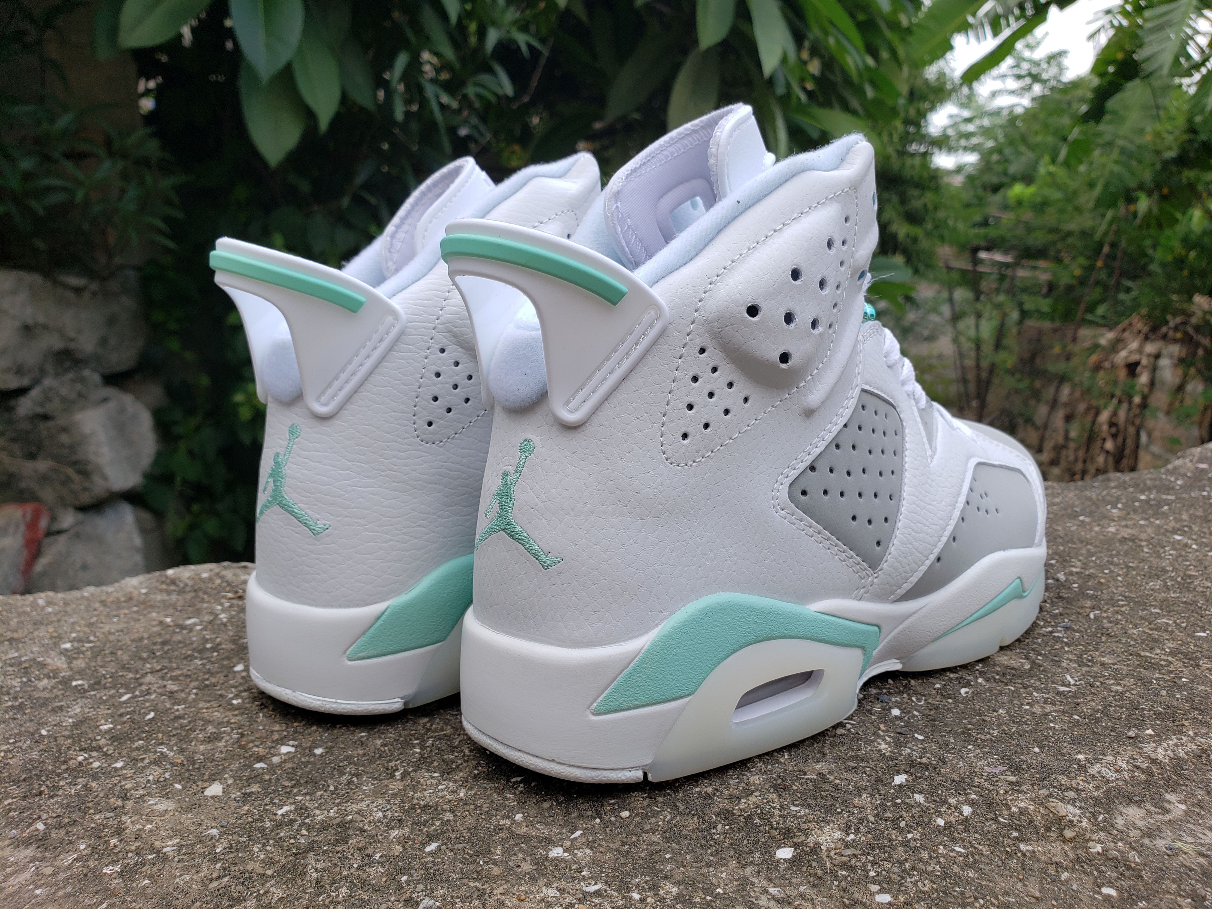 jordan air jordan 6 retro - Blanco Gris