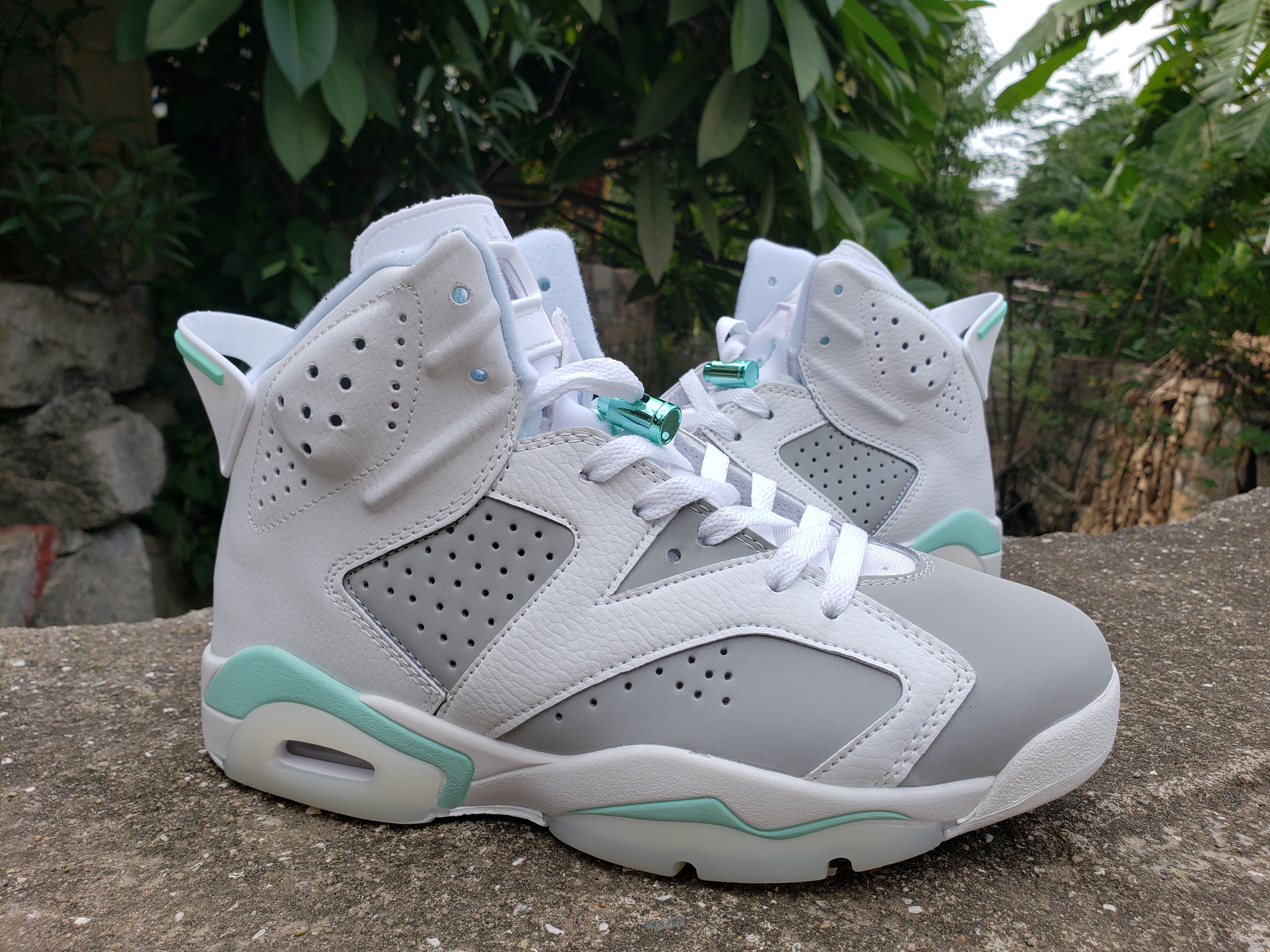 jordan air jordan 6 retro - Blanco Gris
