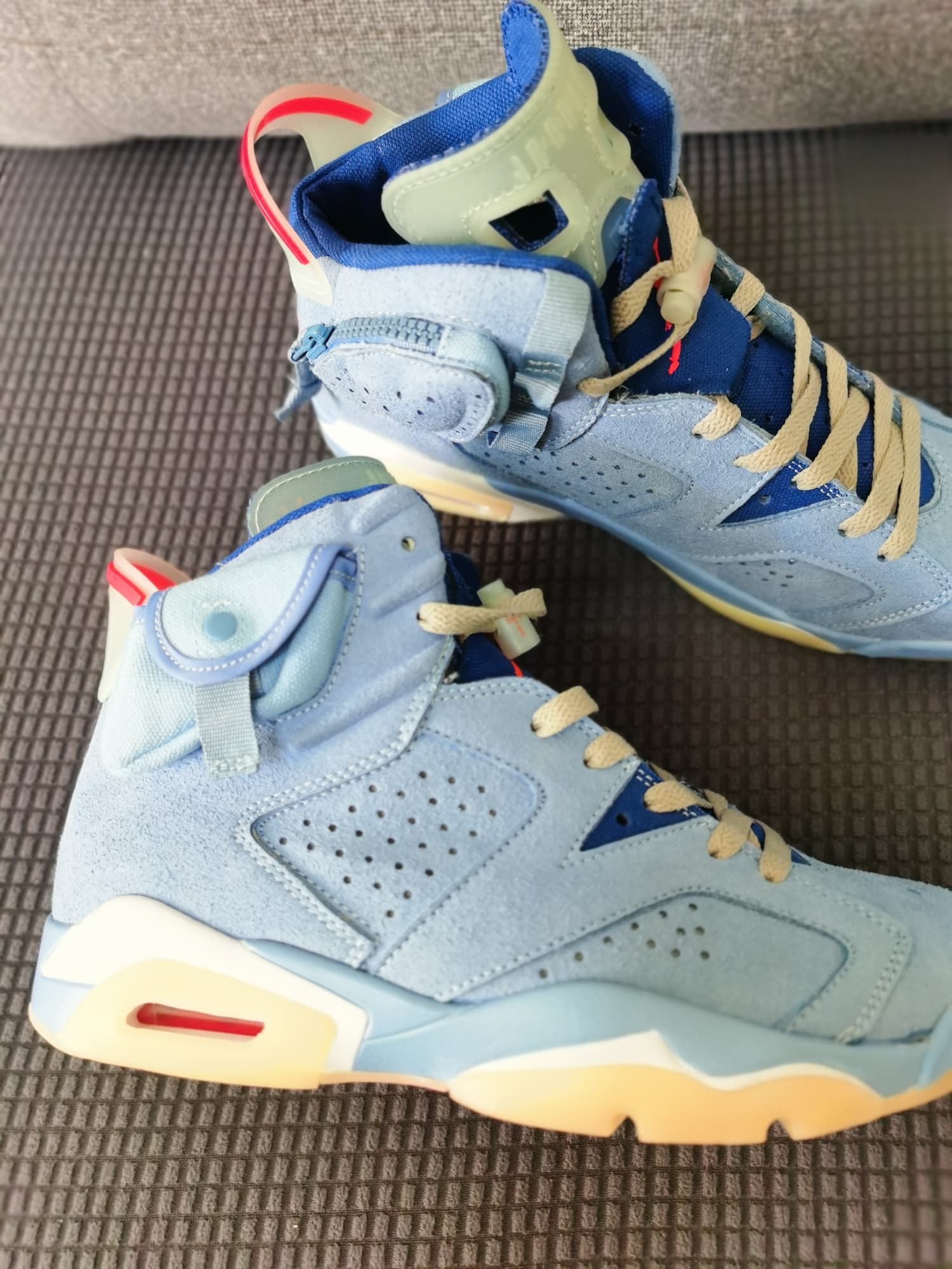 jordan air jordan 6 retro - Celeste
