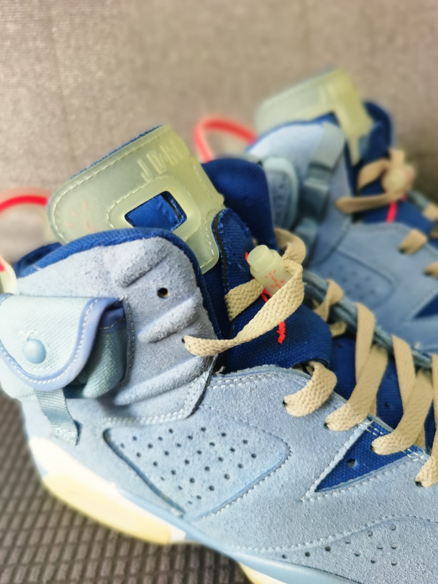 jordan air jordan 6 retro - Celeste