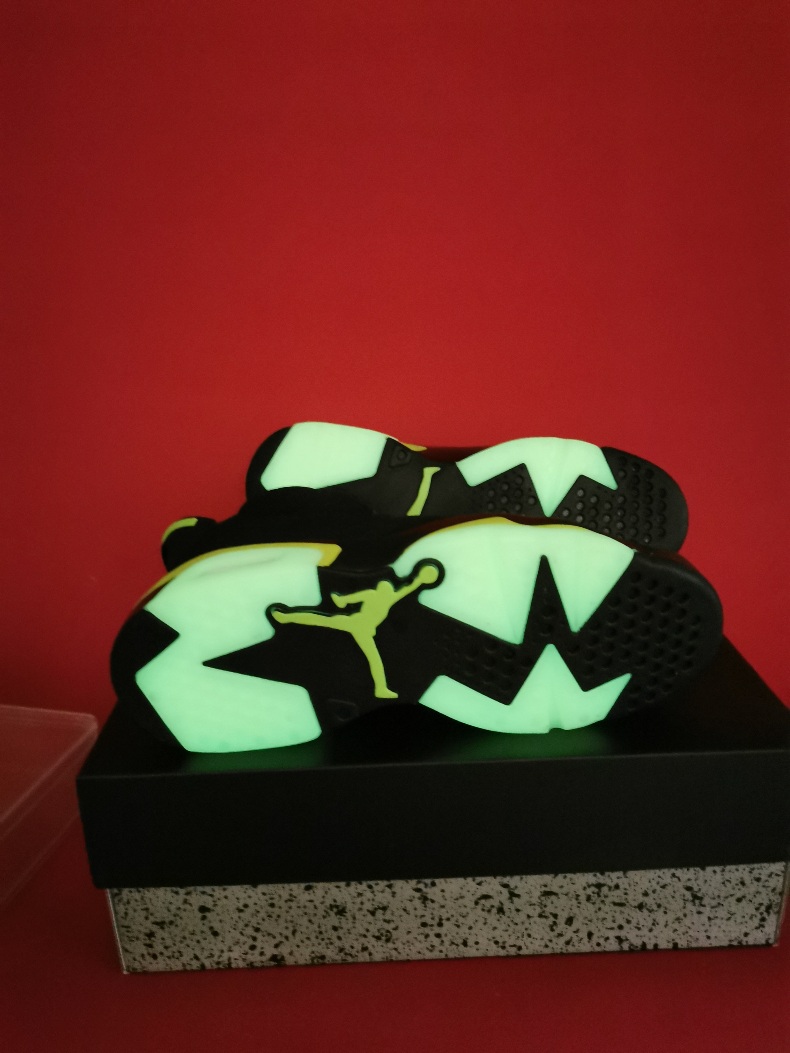 jordan air jordan 6 retro - Negro Fluor