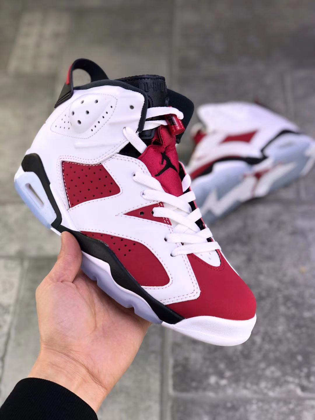 jordan air jordan 6 retro - Blanco Rojo