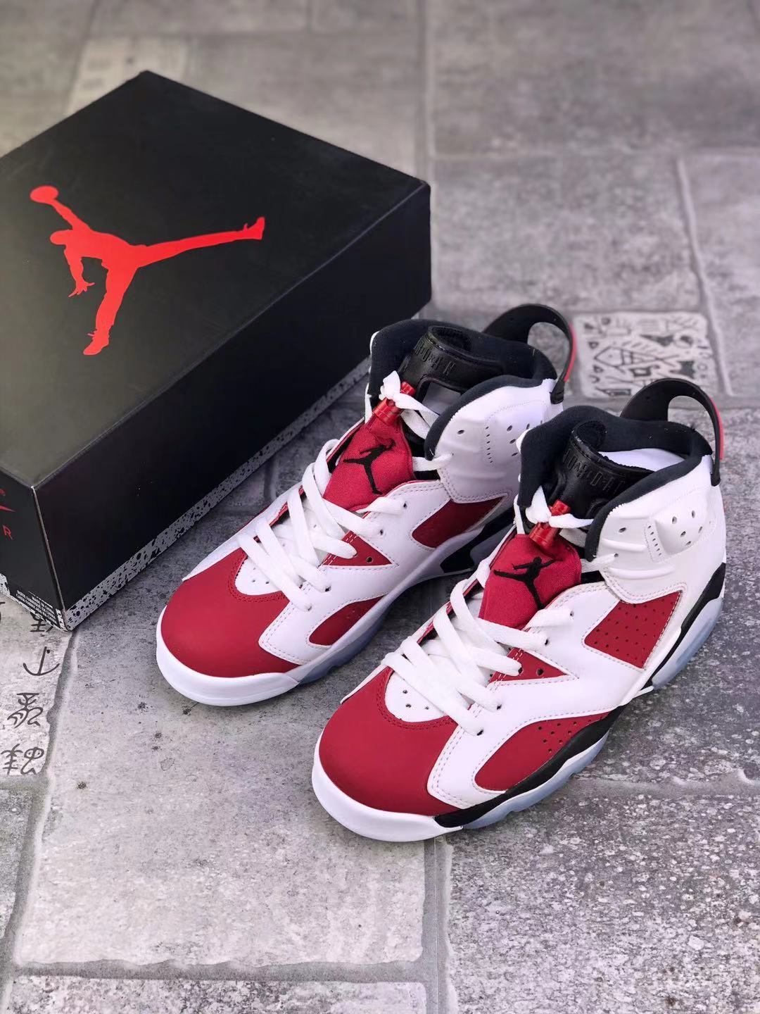 jordan air jordan 6 retro - Blanco Rojo