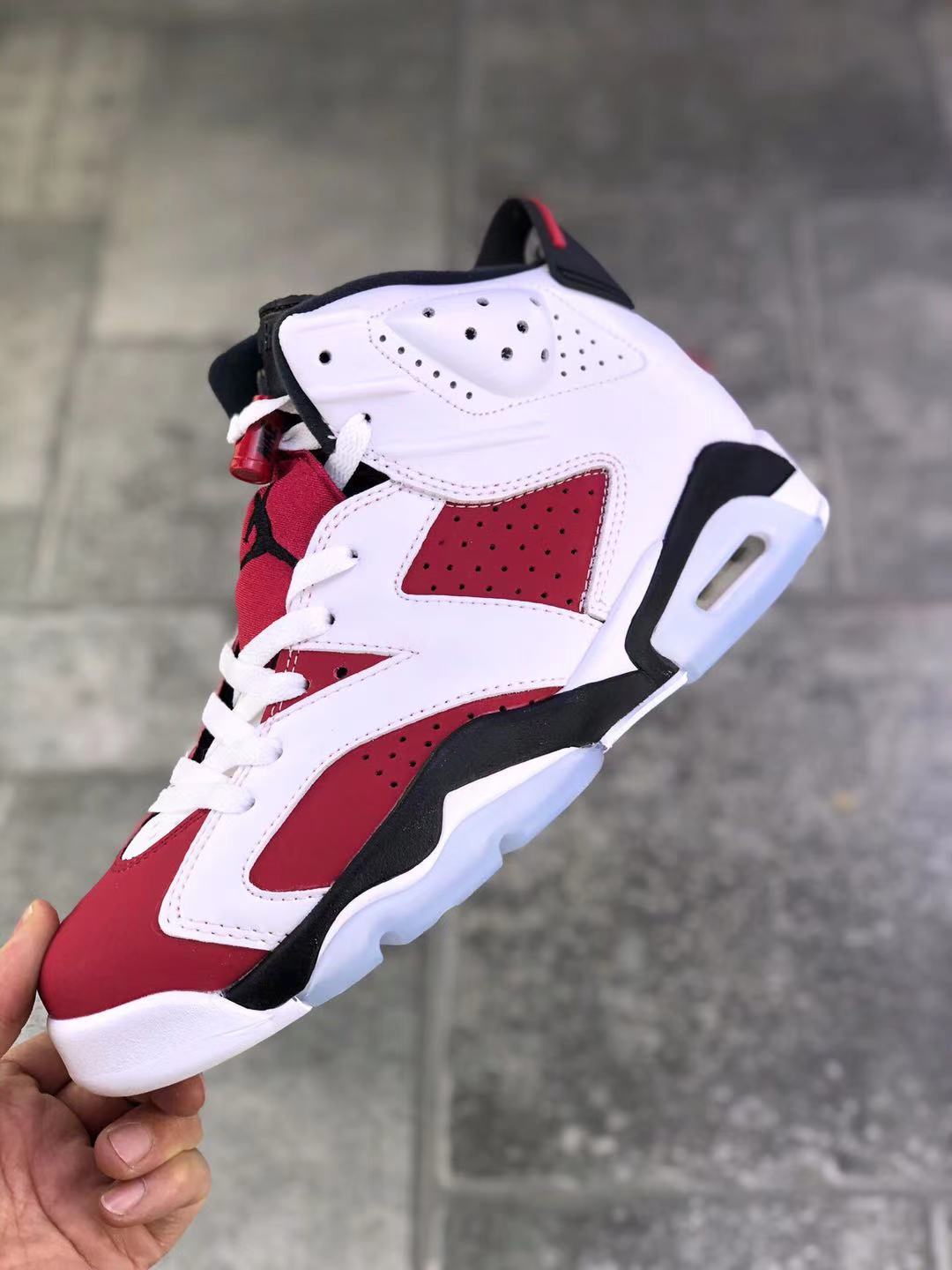 jordan air jordan 6 retro - Blanco Rojo