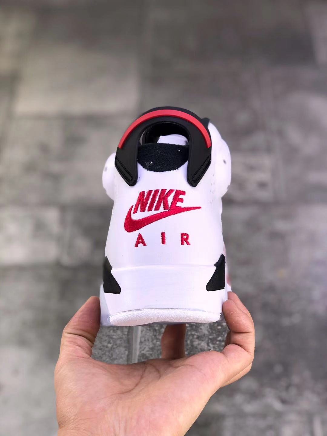 jordan air jordan 6 retro - Blanco Rojo