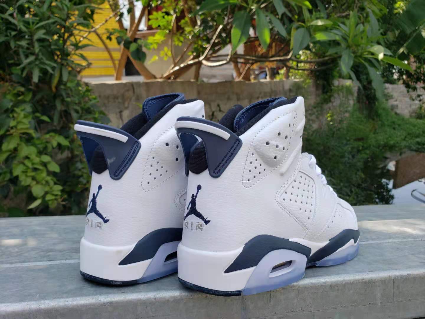 jordan air jordan 6 retro - Blanco Azul