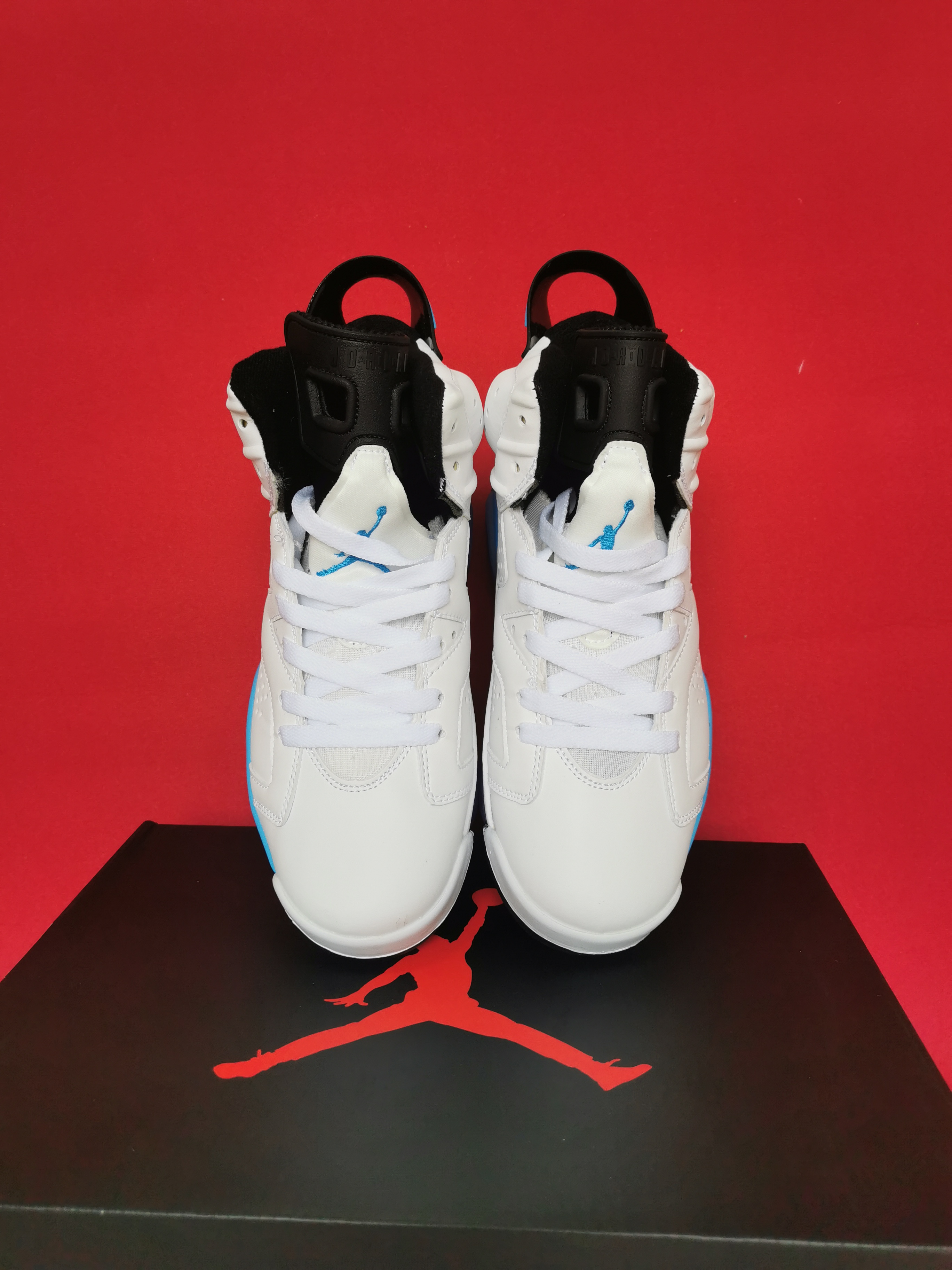 jordan air jordan 6 retro - Blanco Celeste