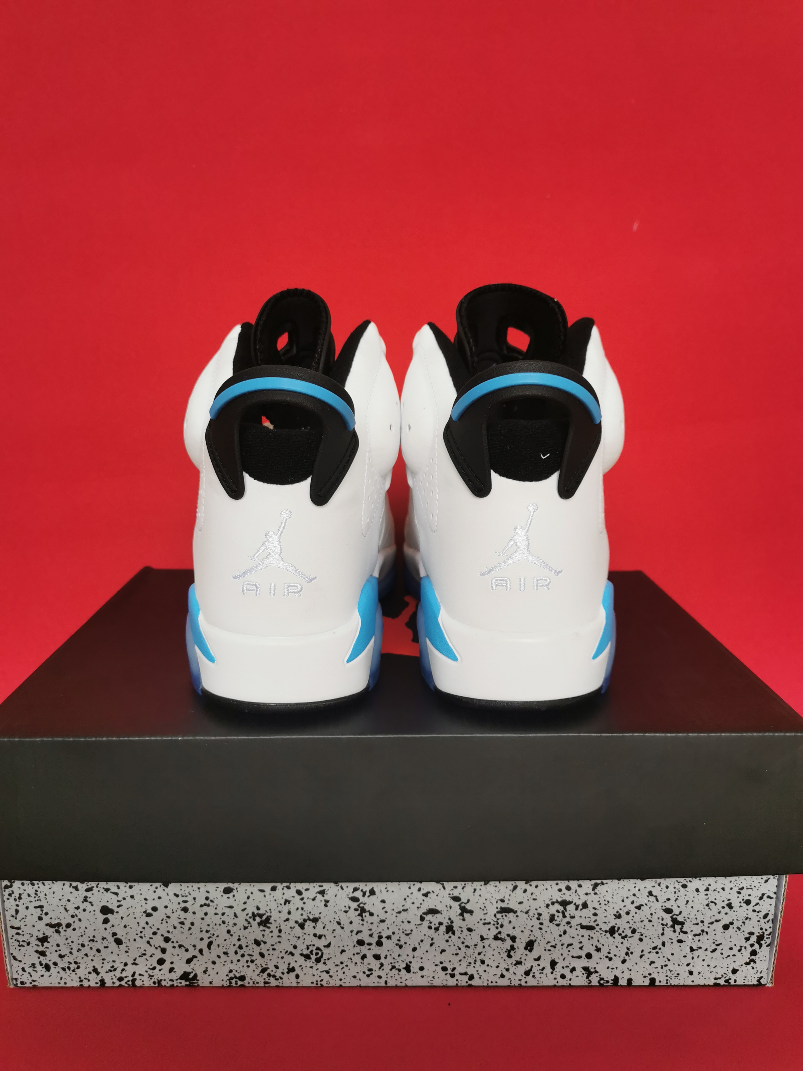 jordan air jordan 6 retro - Blanco Celeste