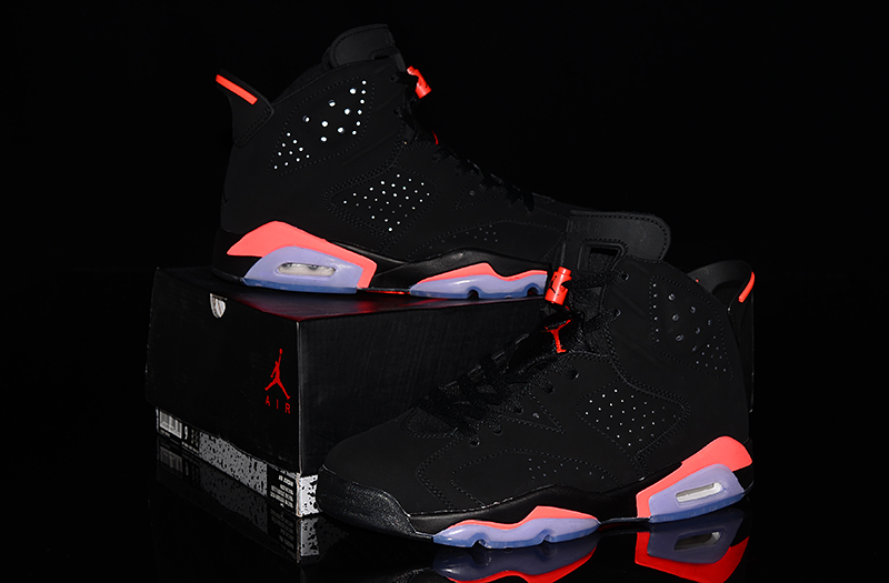 jordan air jordan 6 retro - Negro Rojo