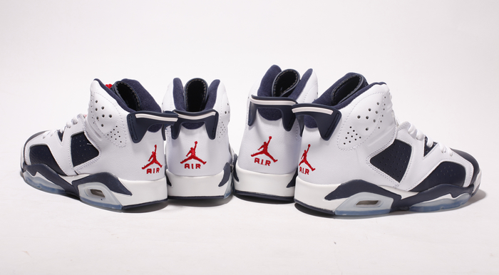 jordan air jordan 6 retro - Blanco Azul