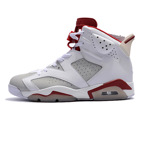 jordan air jordan 6 retro - Blanco Gris Rojo