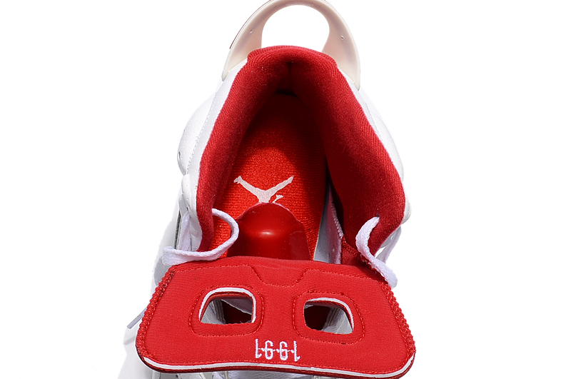 jordan air jordan 6 retro - Blanco Gris Rojo