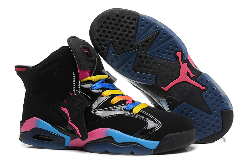 jordan air jordan 6 retro - Negro Arcoiris