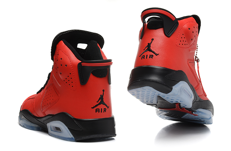 jordan air jordan 6 retro - Rojo Negro