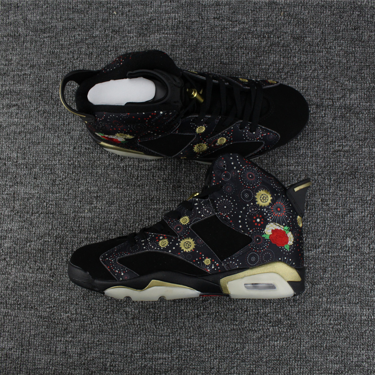 jordan air jordan 6 retro - Negro Arcoiris