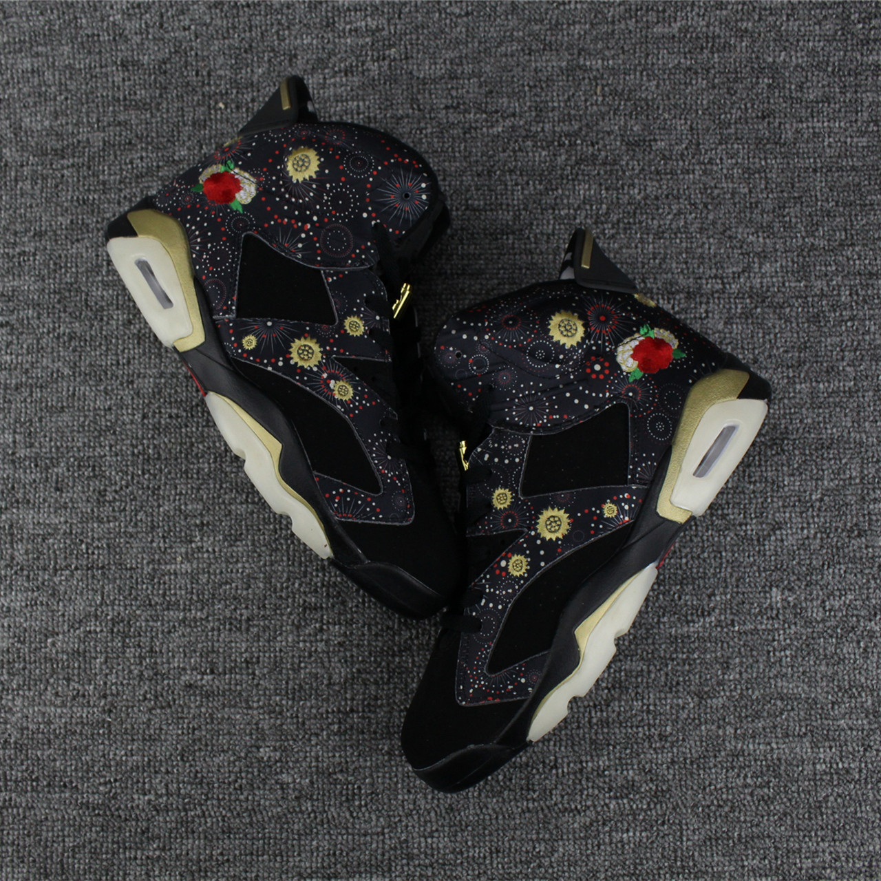 jordan air jordan 6 retro - Negro Arcoiris