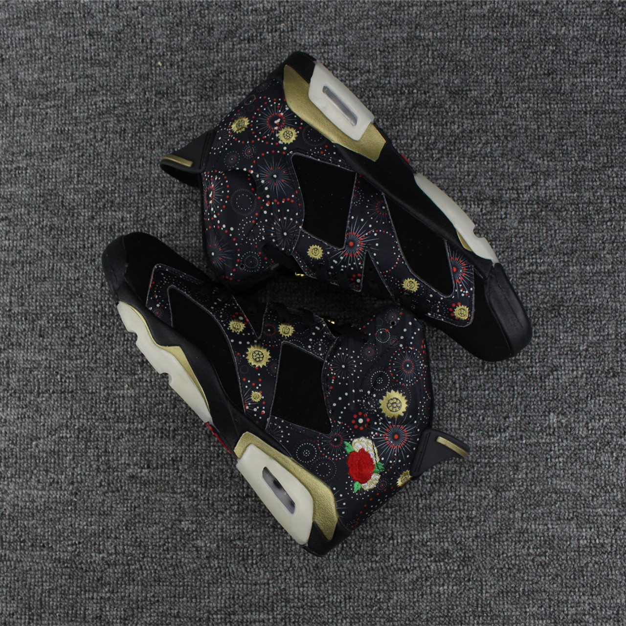 jordan air jordan 6 retro - Negro Arcoiris