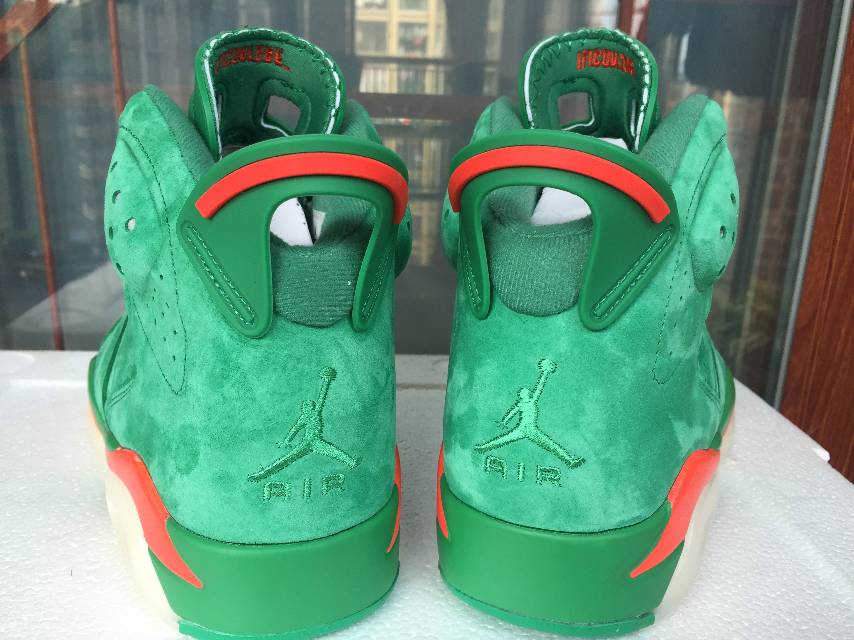 jordan air jordan 6 retro - Verde
