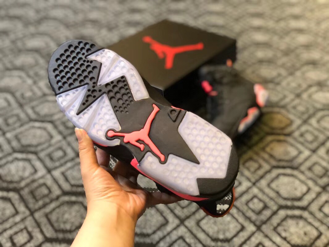 jordan air jordan 6 retro - Negro Fluor