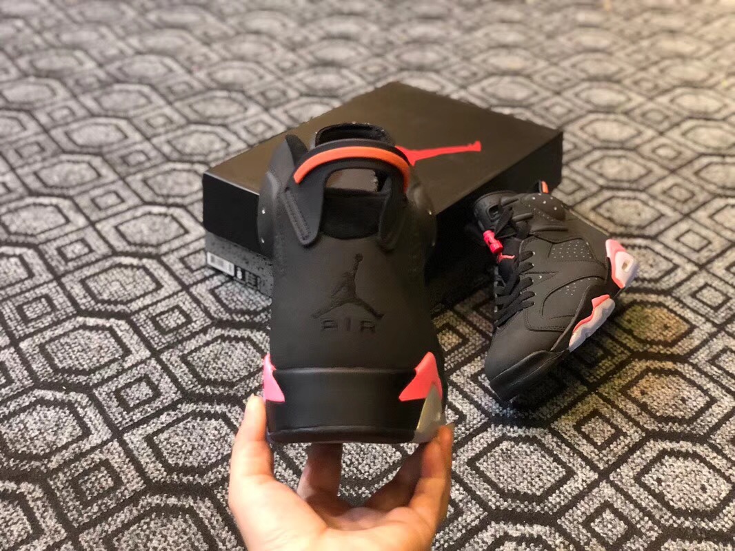 jordan air jordan 6 retro - Negro Fluor