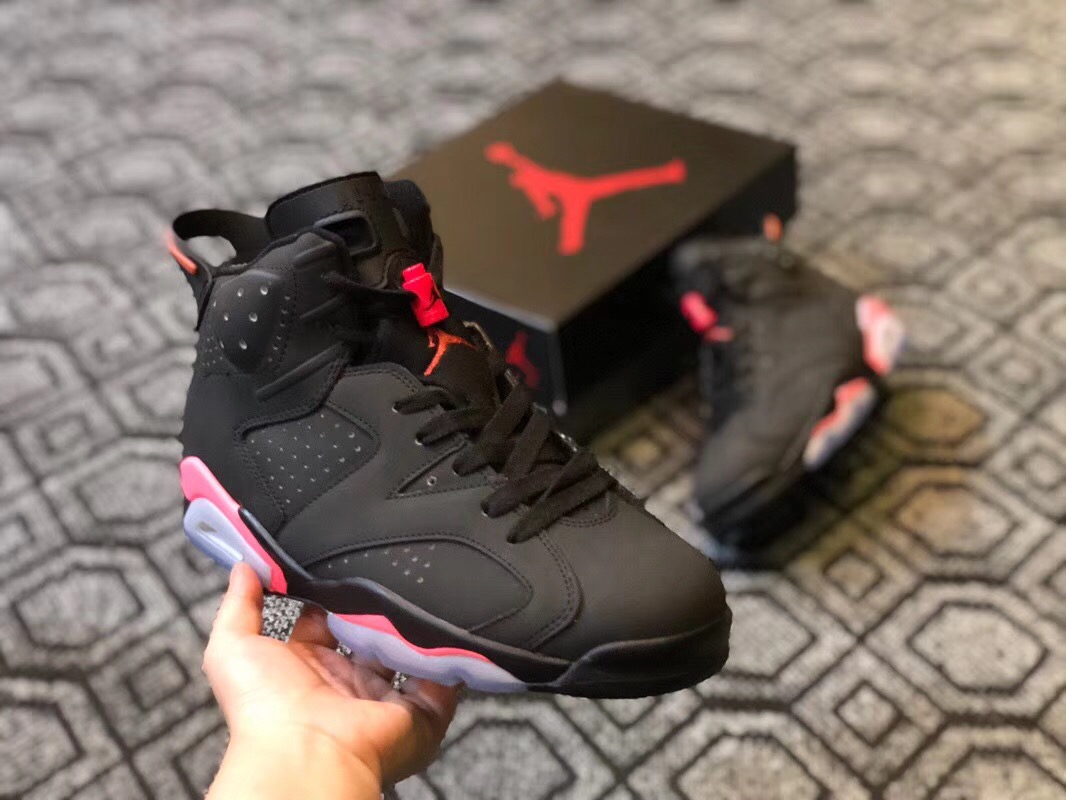 jordan air jordan 6 retro - Negro Fluor