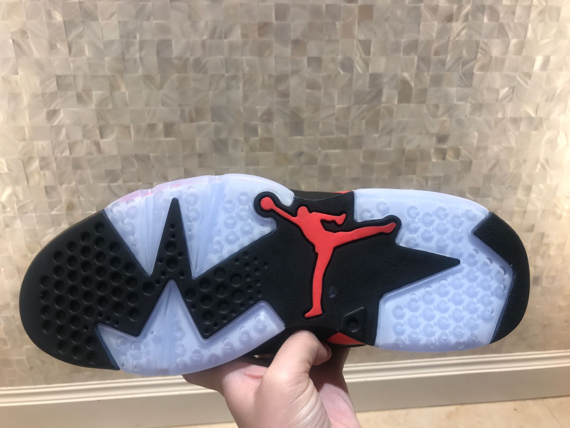 jordan air jordan 6 retro - Negro Rojo