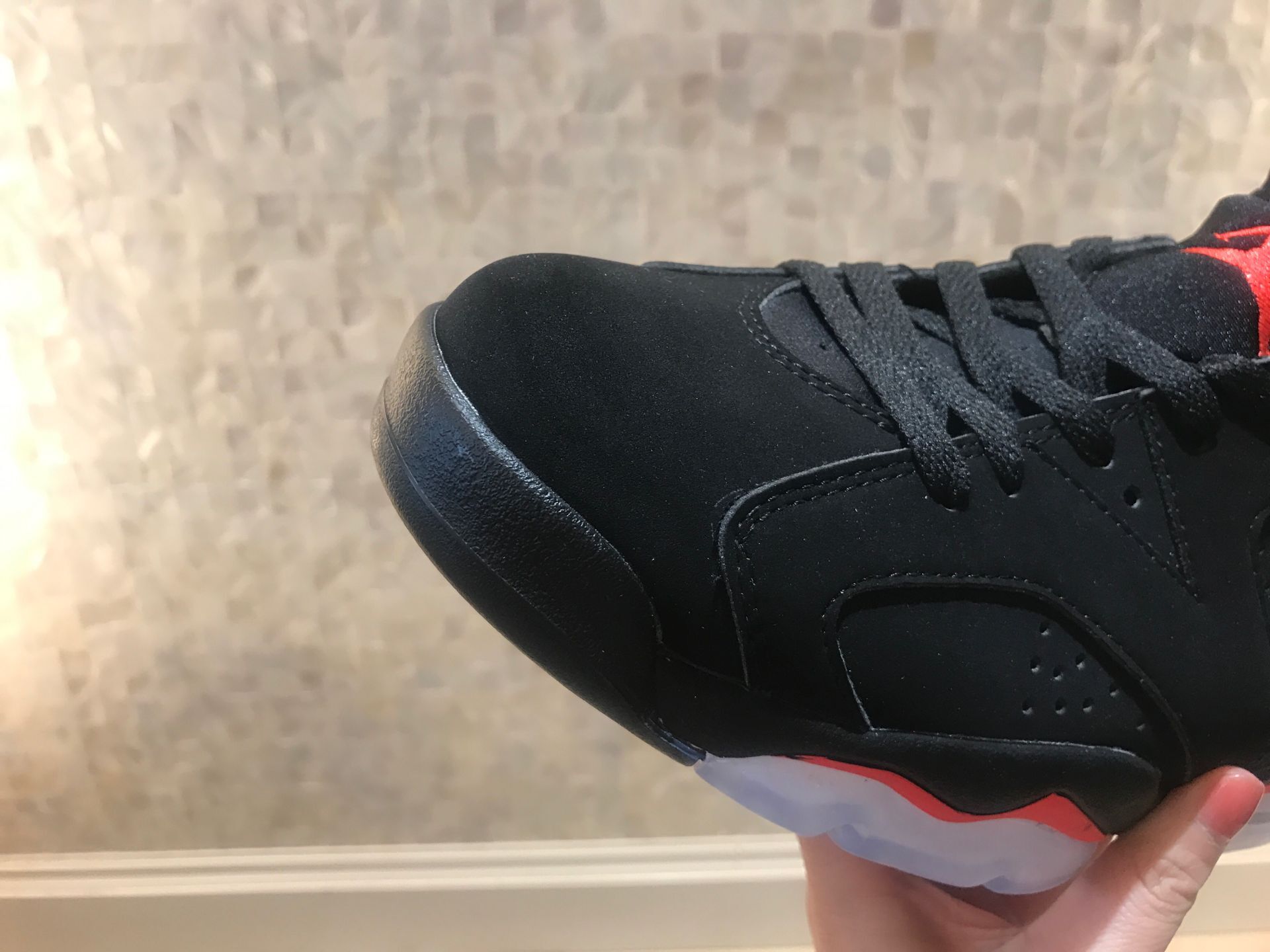 jordan air jordan 6 retro - Negro Rojo
