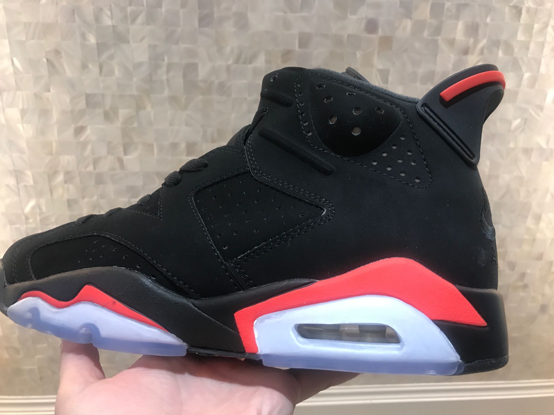 jordan air jordan 6 retro - Negro Rojo