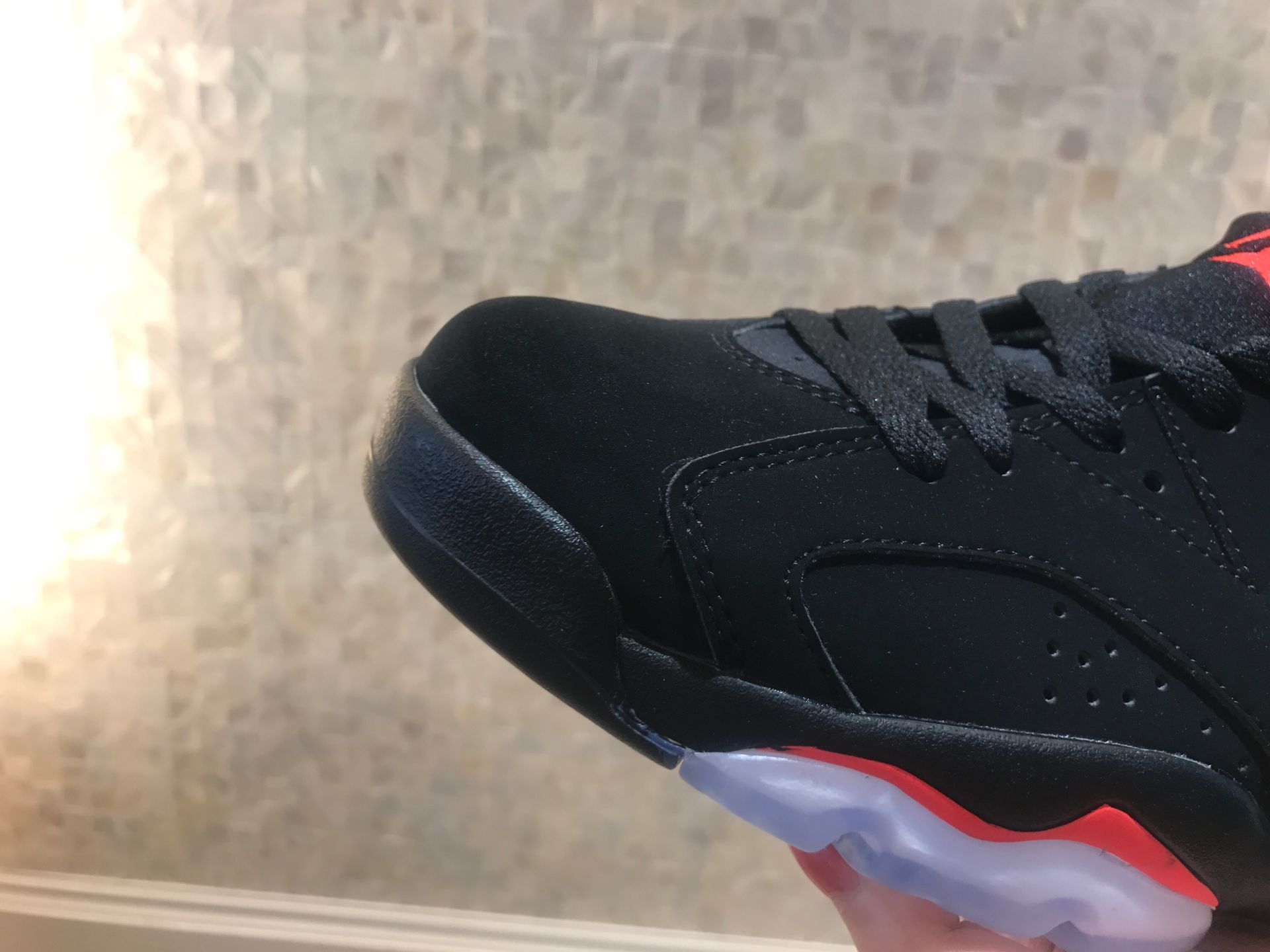 jordan air jordan 6 retro - Negro Rojo