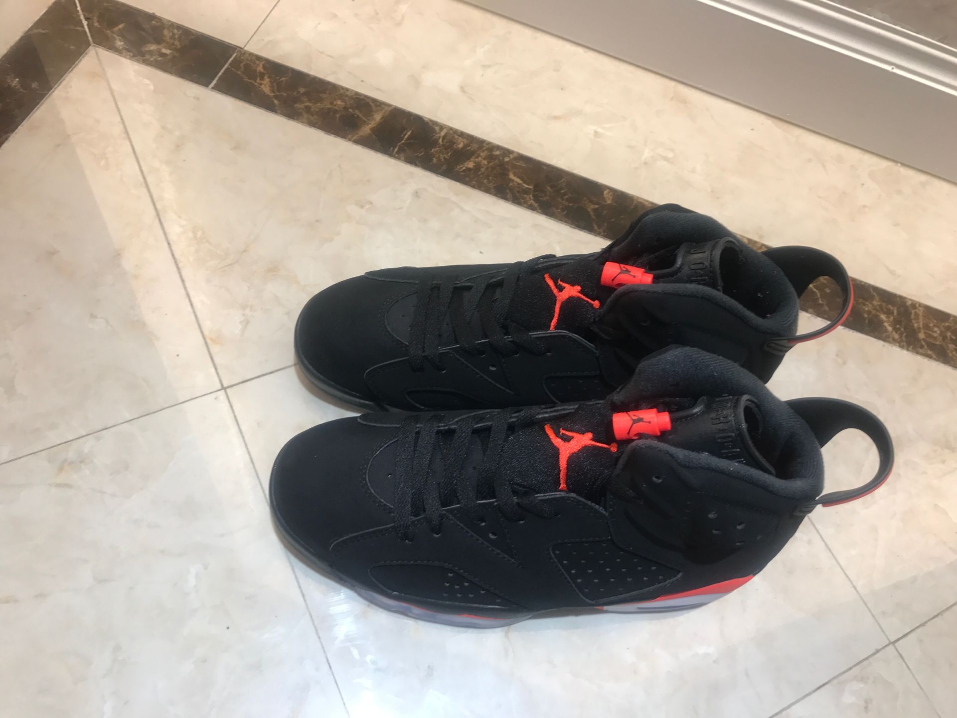 jordan air jordan 6 retro - Negro Rojo