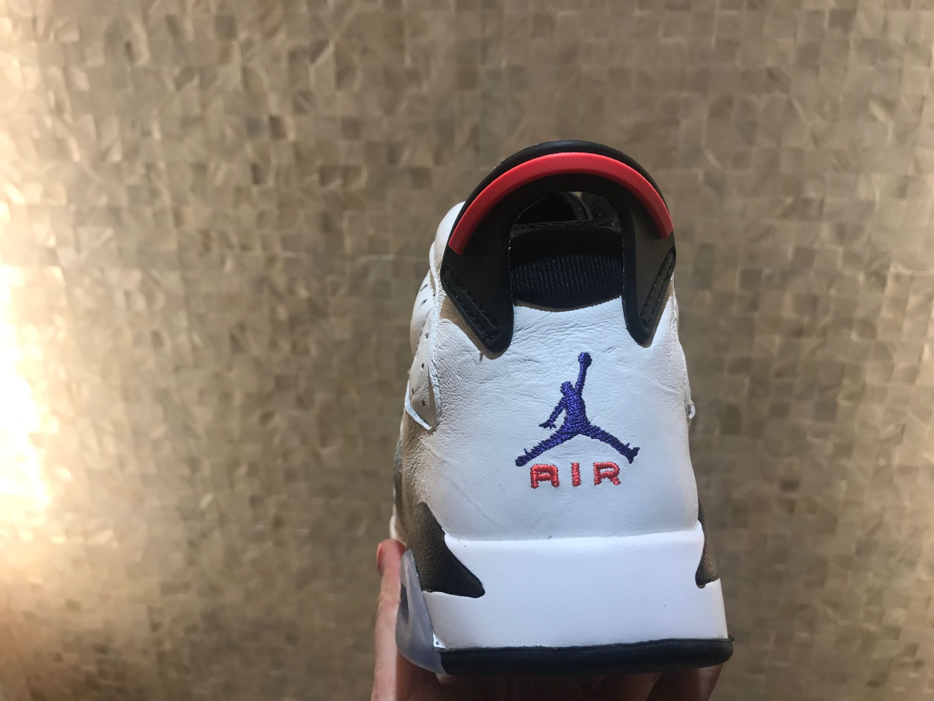 jordan air jordan 6 retro - Blanco Gris