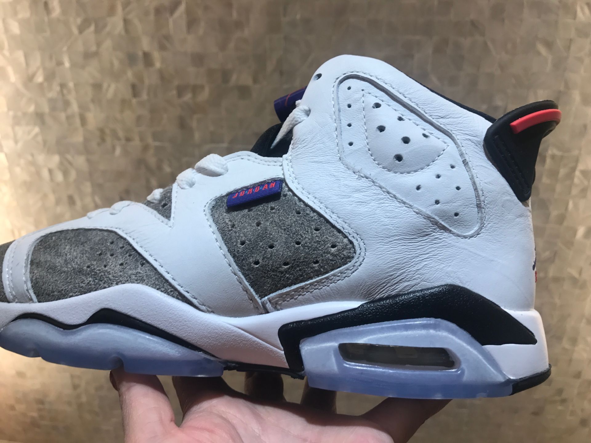 jordan air jordan 6 retro - Blanco Gris