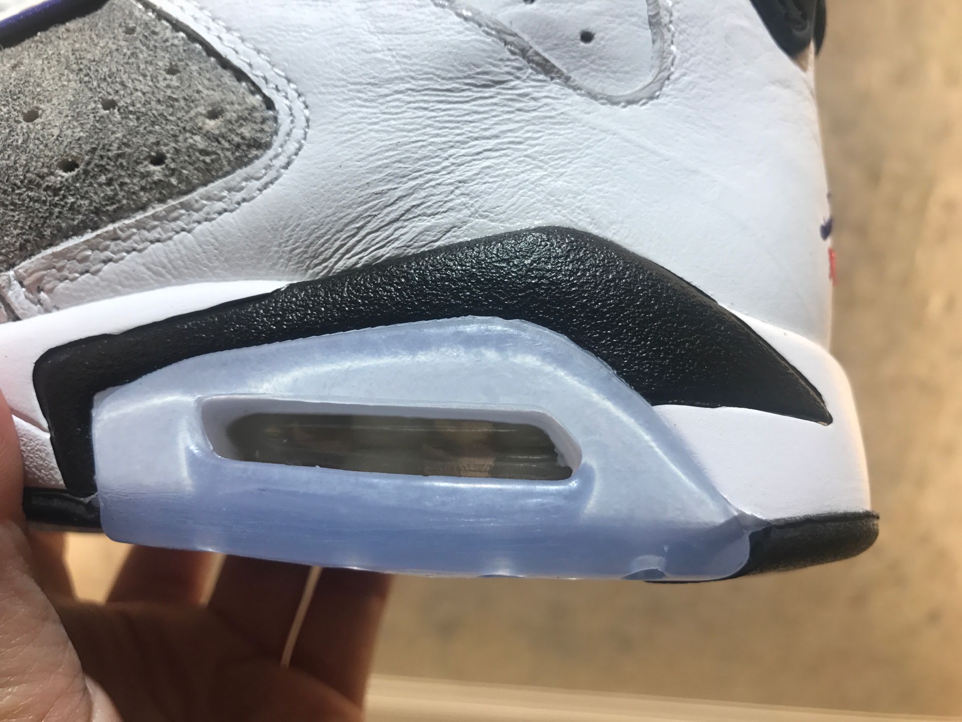jordan air jordan 6 retro - Blanco Gris