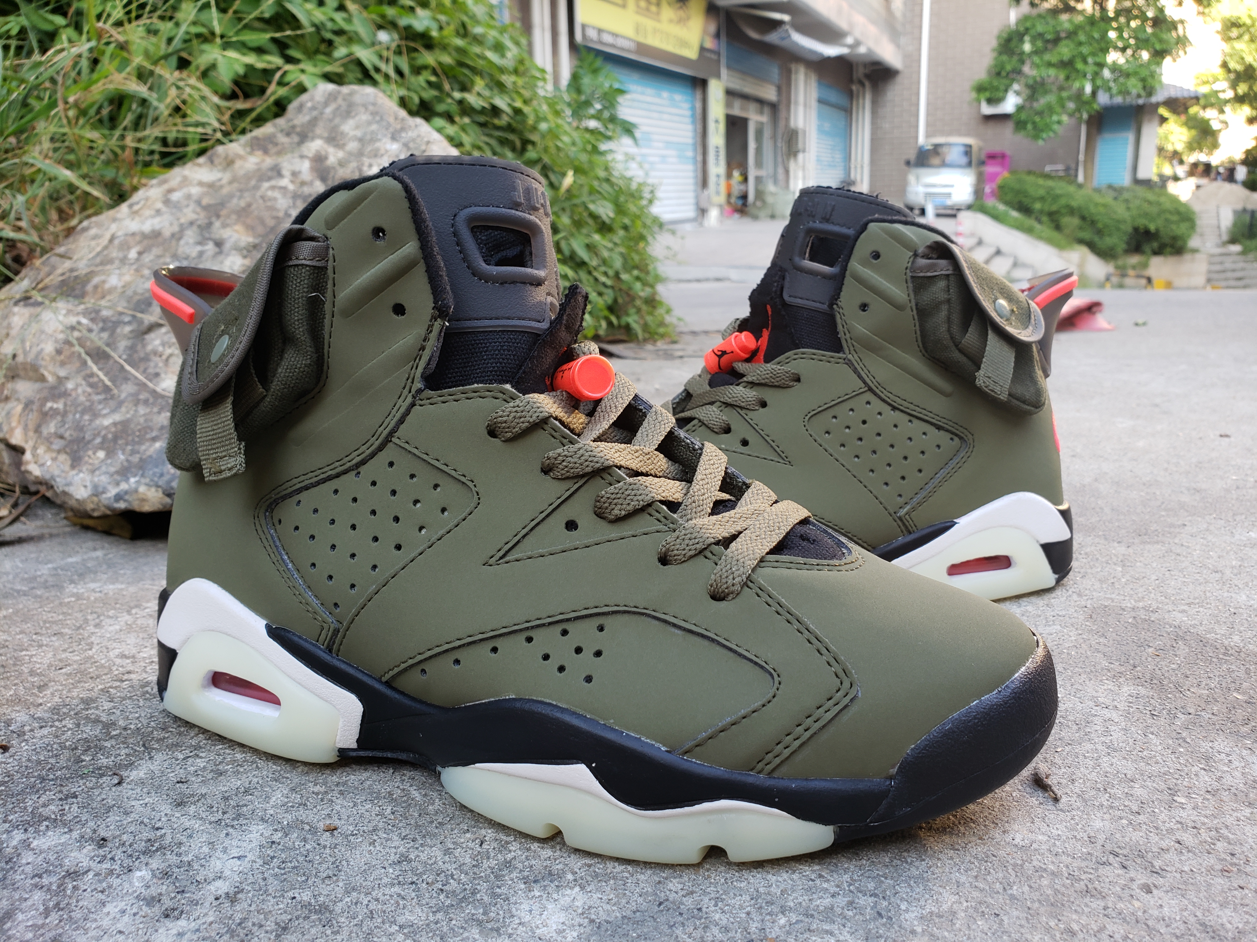 jordan air jordan 6 retro - Verde Fluor