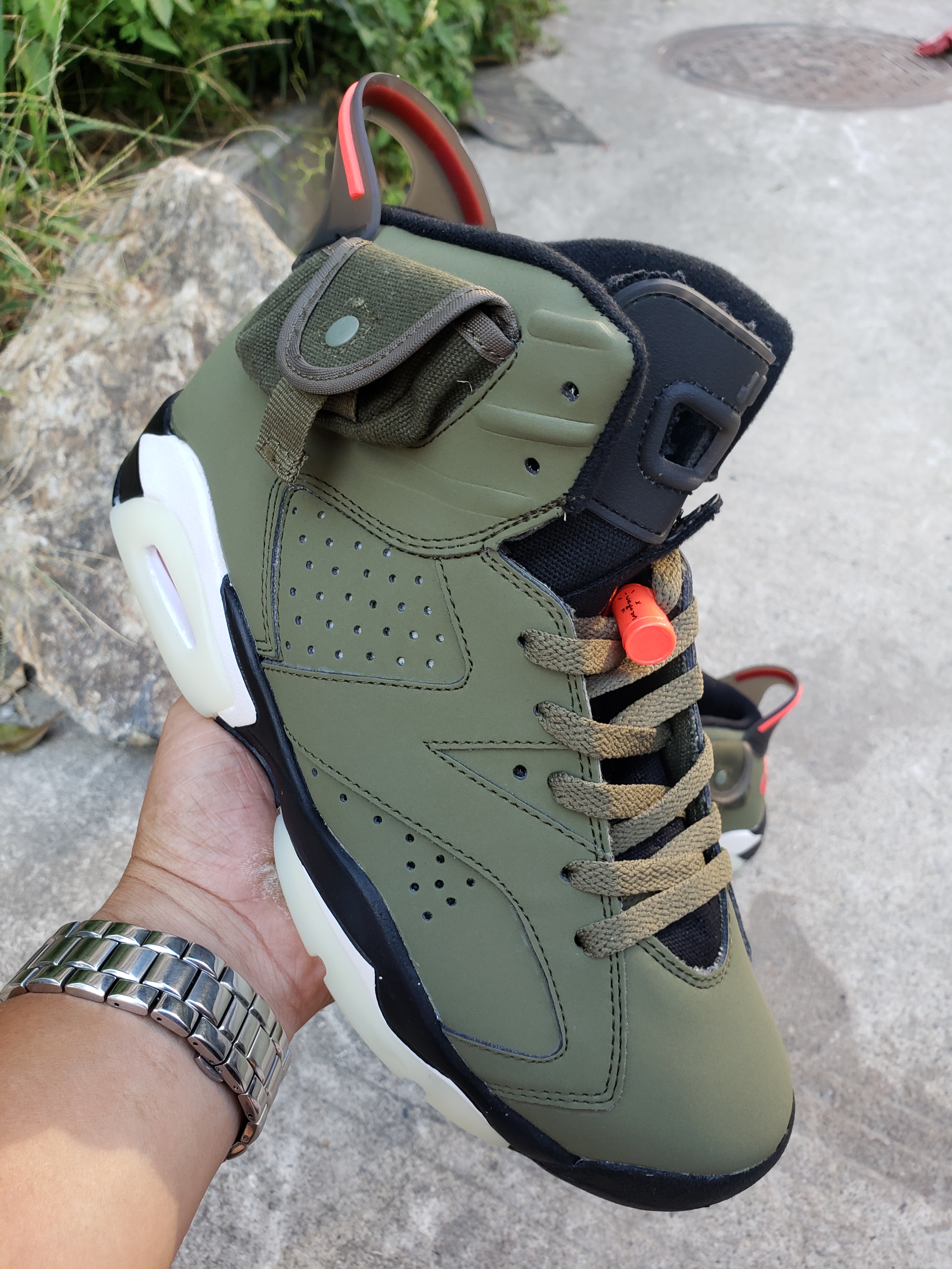 jordan air jordan 6 retro - Verde Fluor