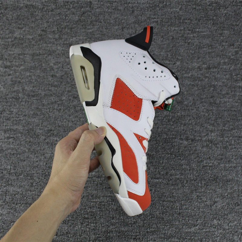 jordan air jordan 6 retro - Blanco Rojo Verde