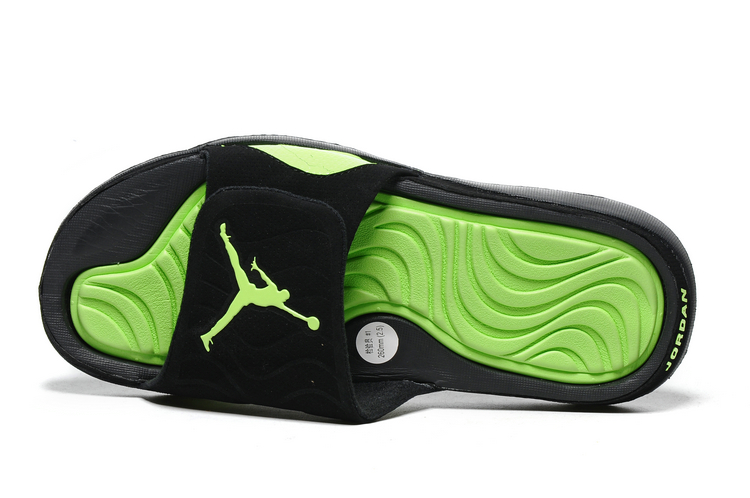 jordan sandalia - Verde Negro
