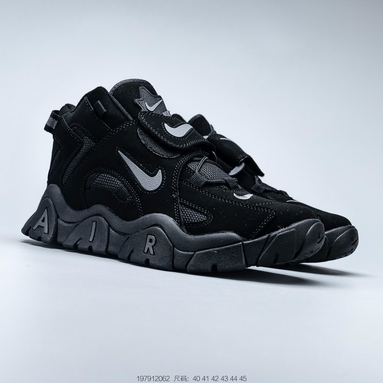 nike air barrage - Negro
