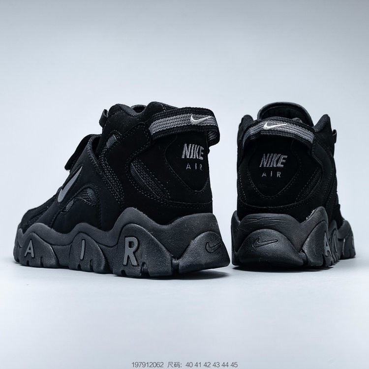 nike air barrage - Negro