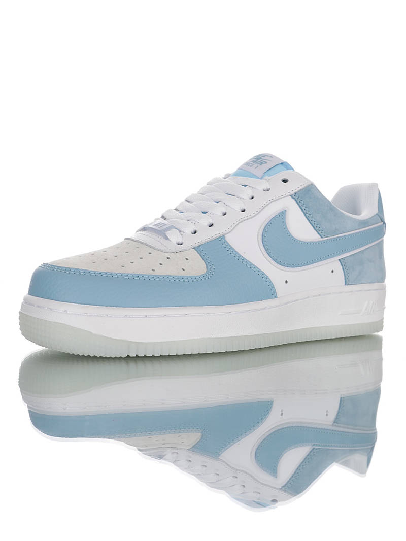 nike air force 1 - Blanco Celeste