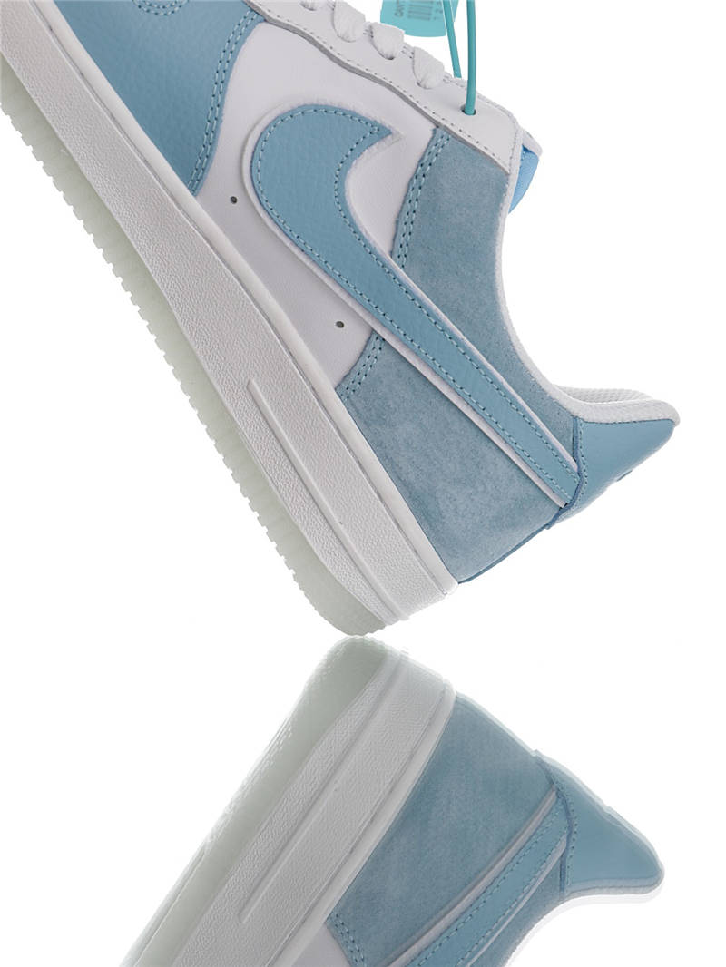 nike air force 1 - Blanco Celeste