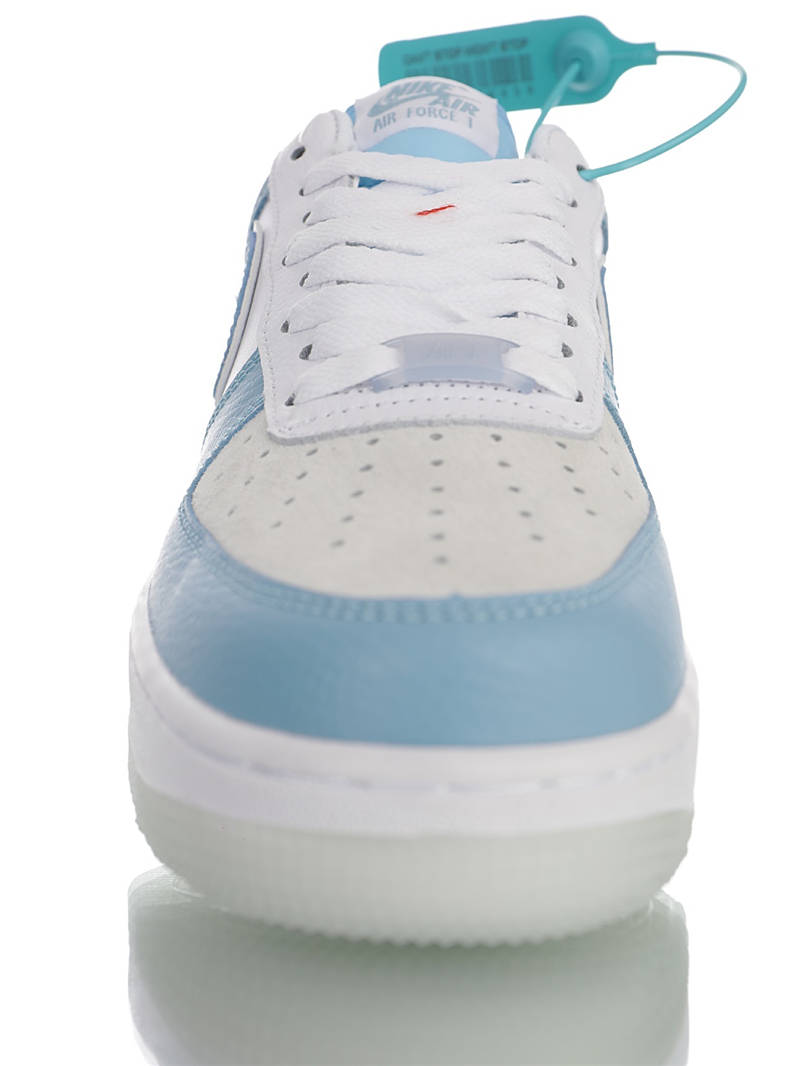 nike air force 1 - Blanco Celeste