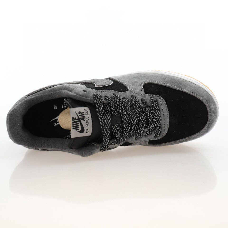 nike air force 1 - Gris Negro Blanco