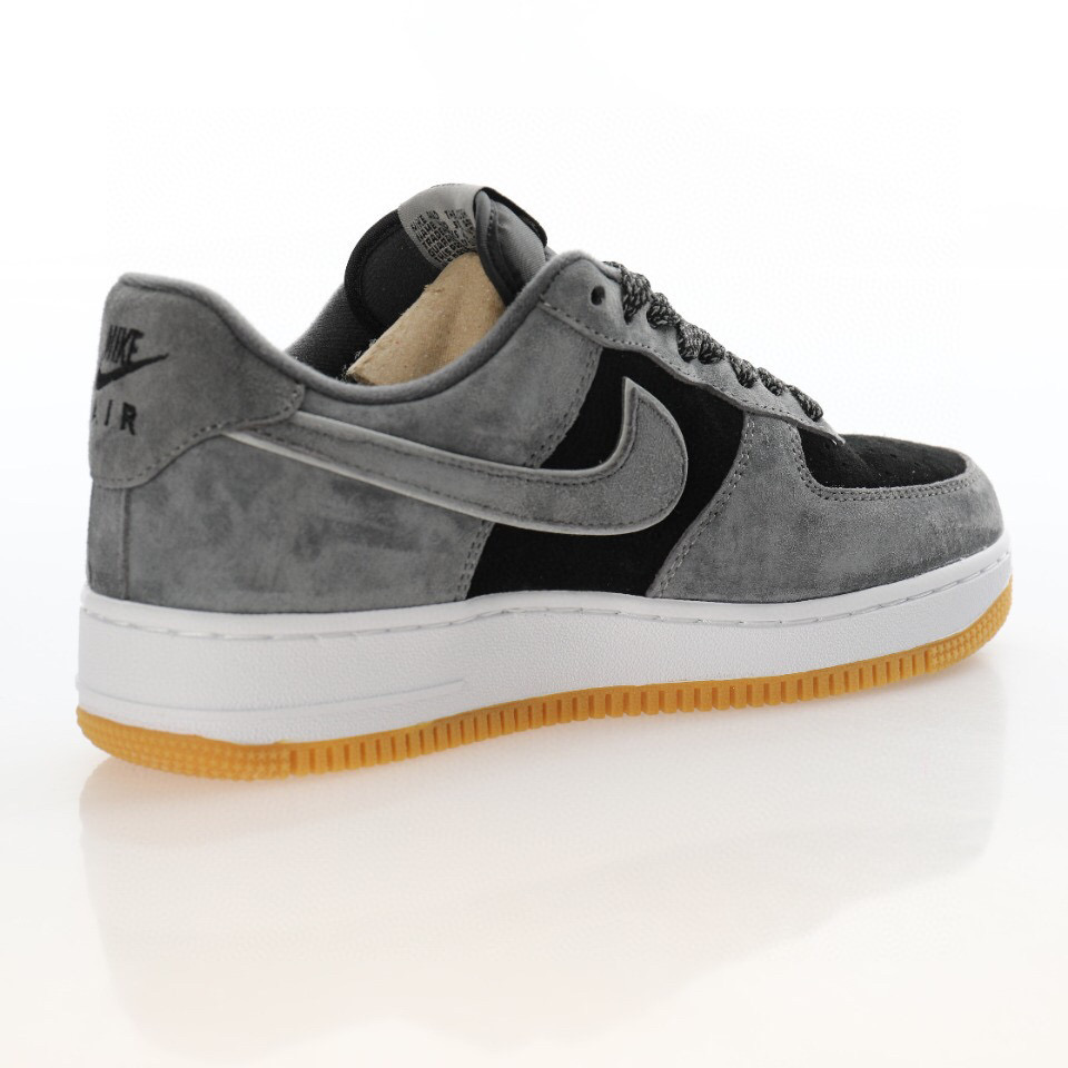 nike air force 1 - Gris Negro Blanco