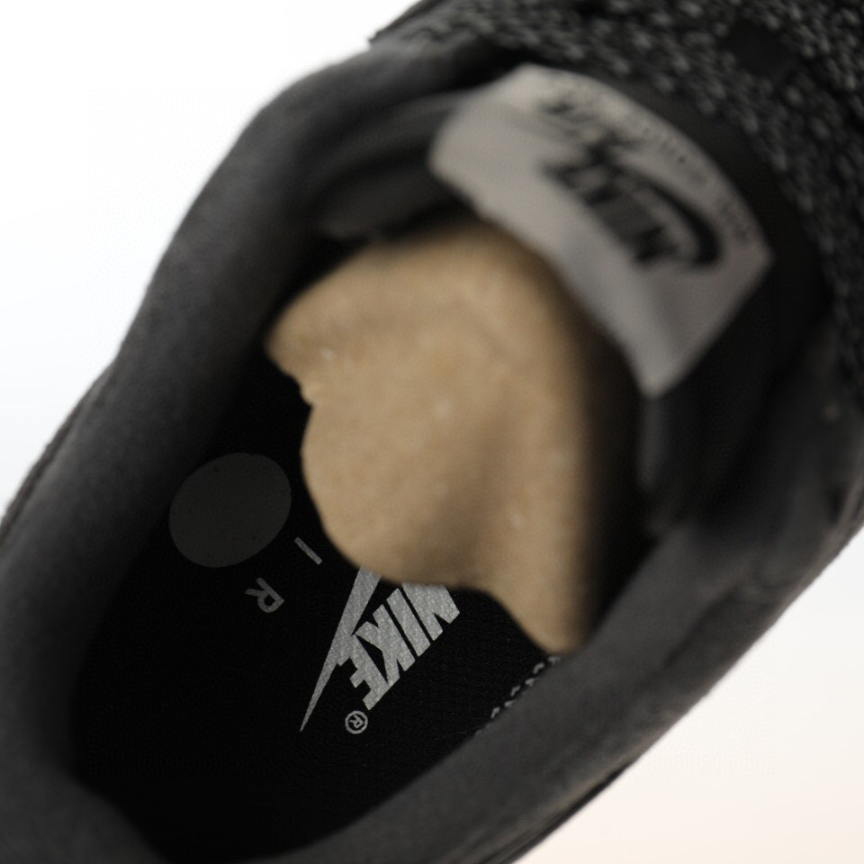 nike air force 1 - Gris Negro Blanco