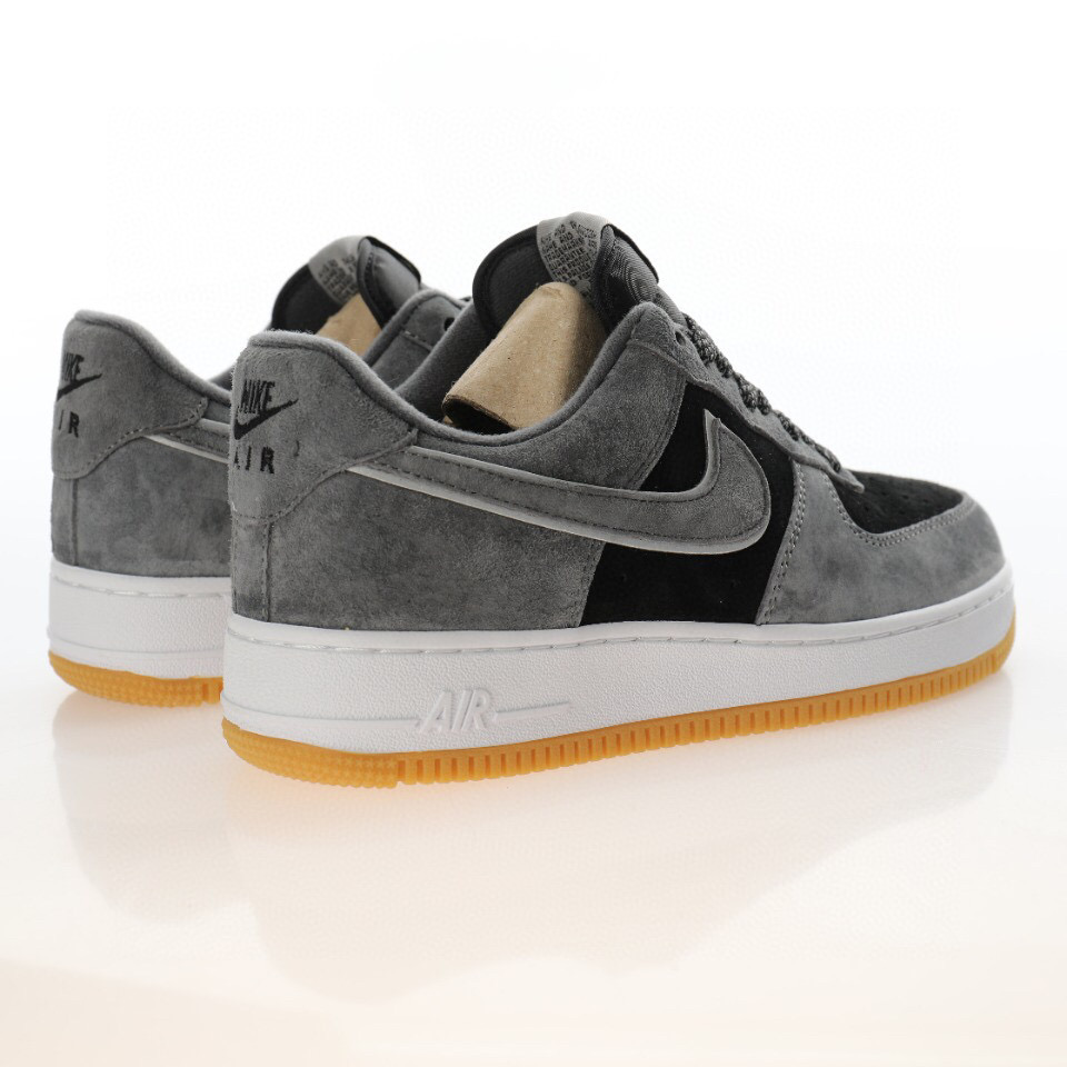 nike air force 1 - Gris Negro Blanco